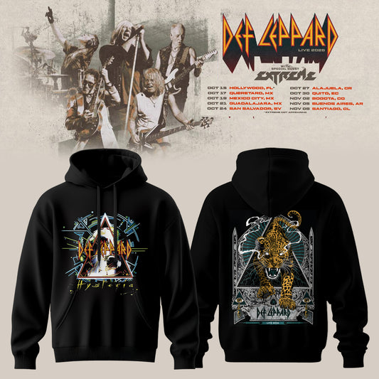 DEF LEPPARD LIVE 2026 MERCH COLLECTION HOODIE