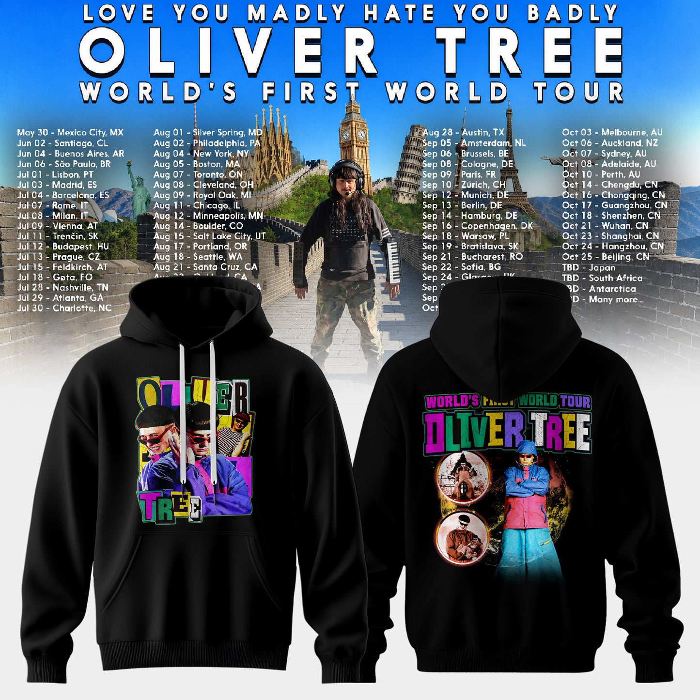 World Tour Chaos Hoodie