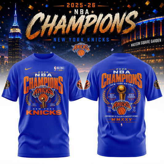 _ New York Knick 2026 Champions Tshirt