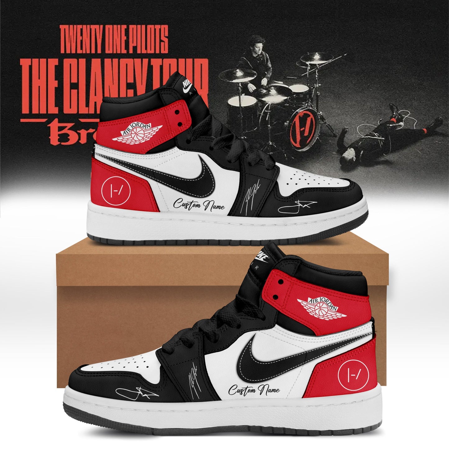.Twenty One Pilots The Clancy Tour: Breach Shoes 5