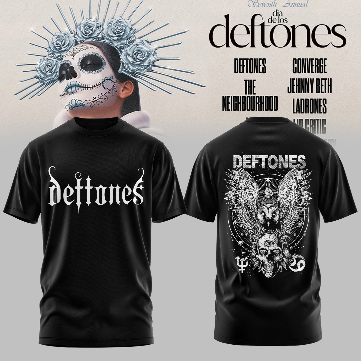 Dia De Los Deftones 2026 T-shirt