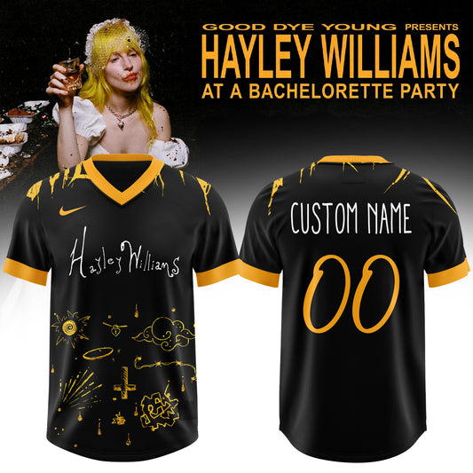 .Football Jersey “Bachelorette Party” Hayley Williams Customize