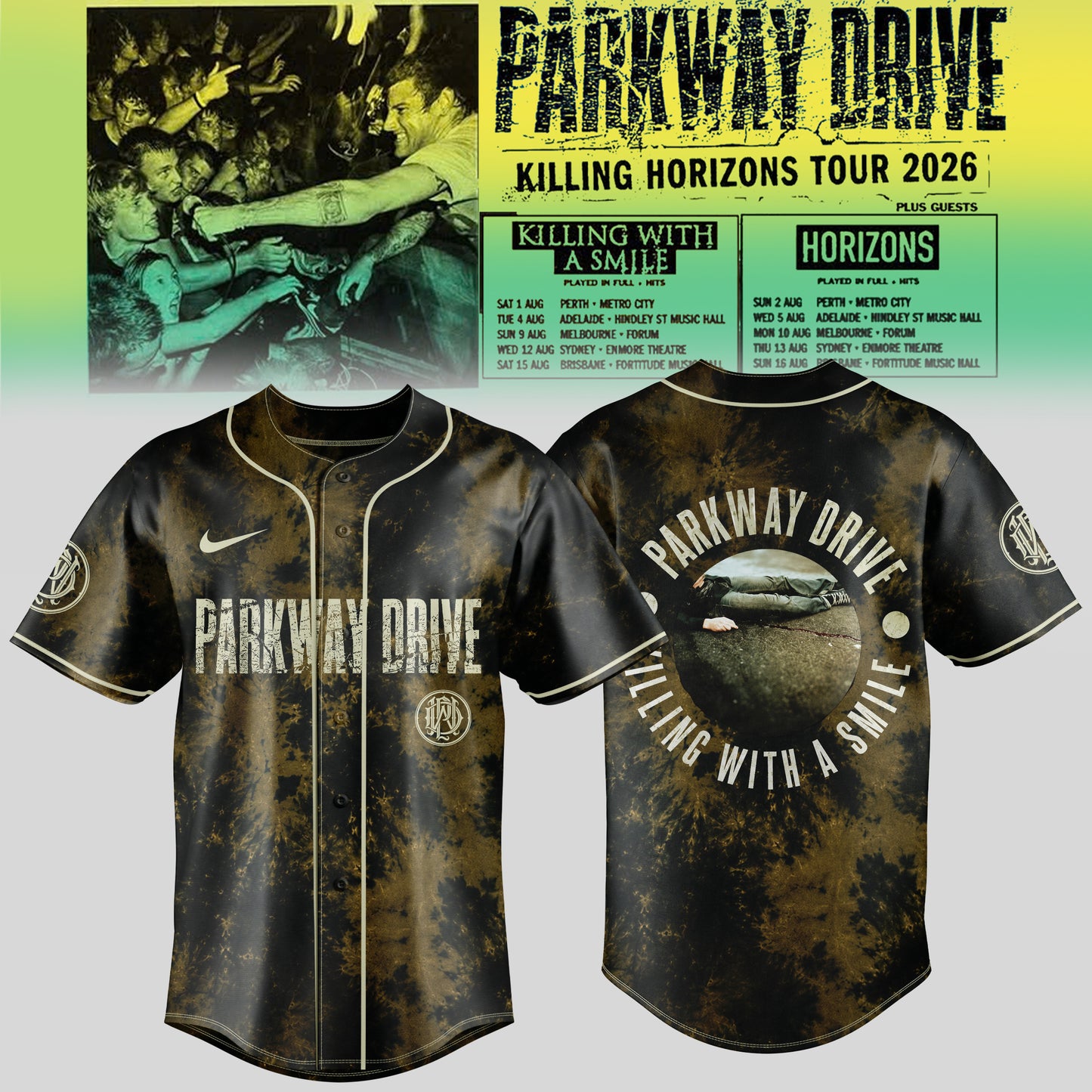 Parkway Drive Gold Edition Jersey