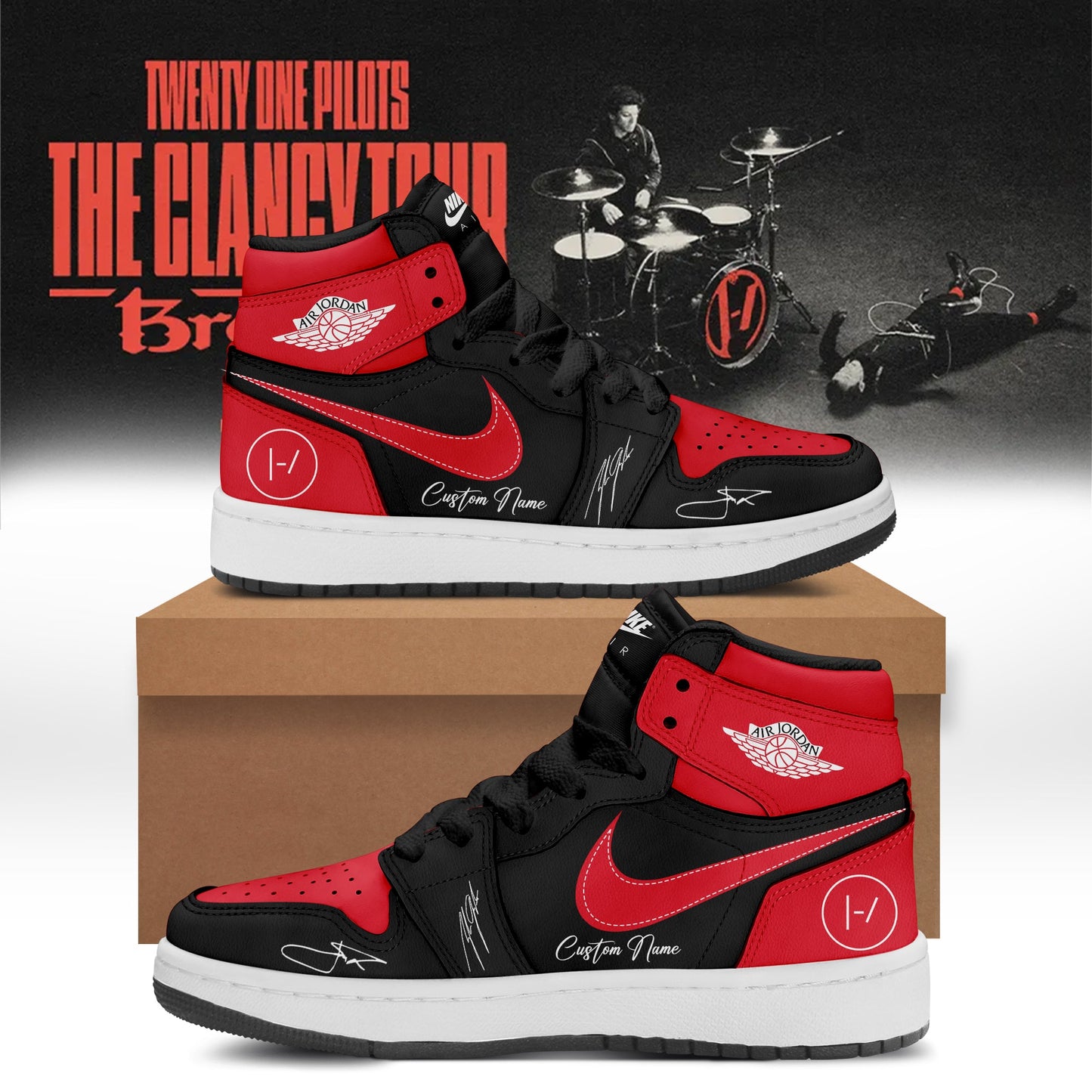 .Twenty One Pilots The Clancy Tour: Breach Shoes 4