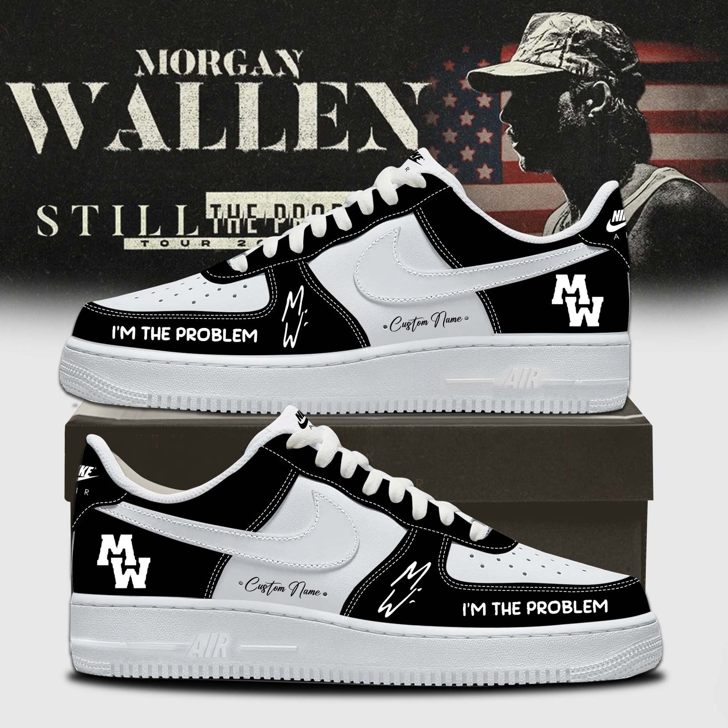 _,Morgan Wallen Still The Problem Tour Shoes