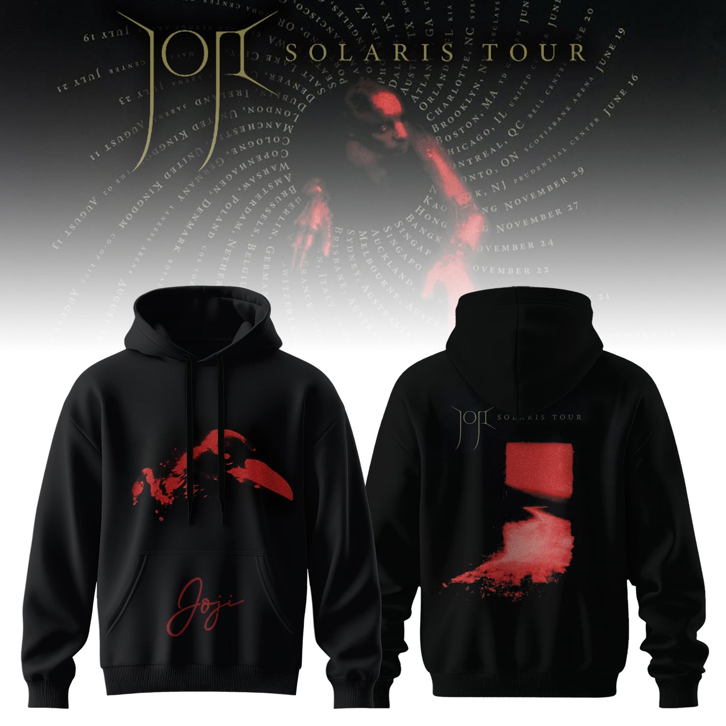 .JOJI SOLARIS TOUR HOODIE