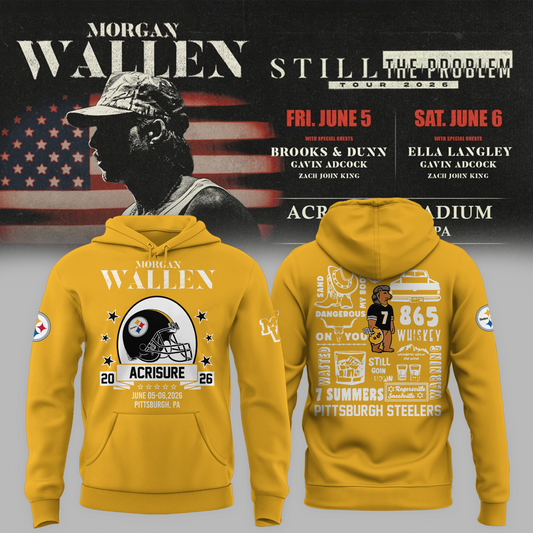 🔥 MW x Pittsburgh Stadium Tour 2026 Limited Edition Hoodie
