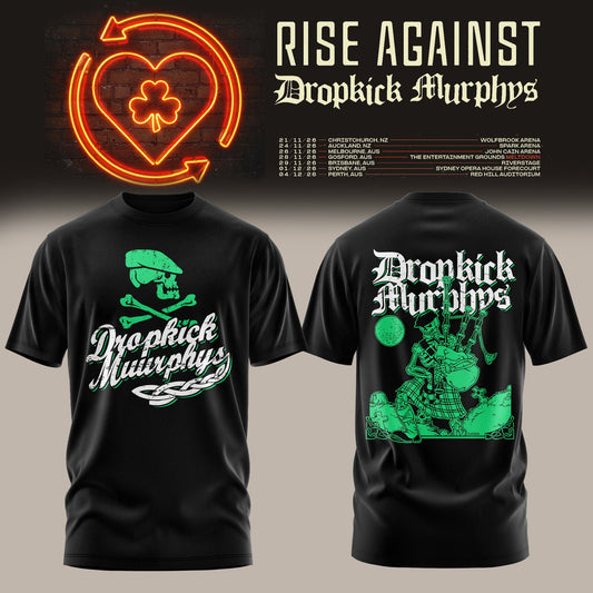 Black Gas Mask Resistance Tee