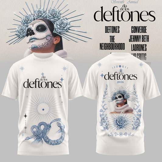 Dia De Los Deftones 2026 T-shirt