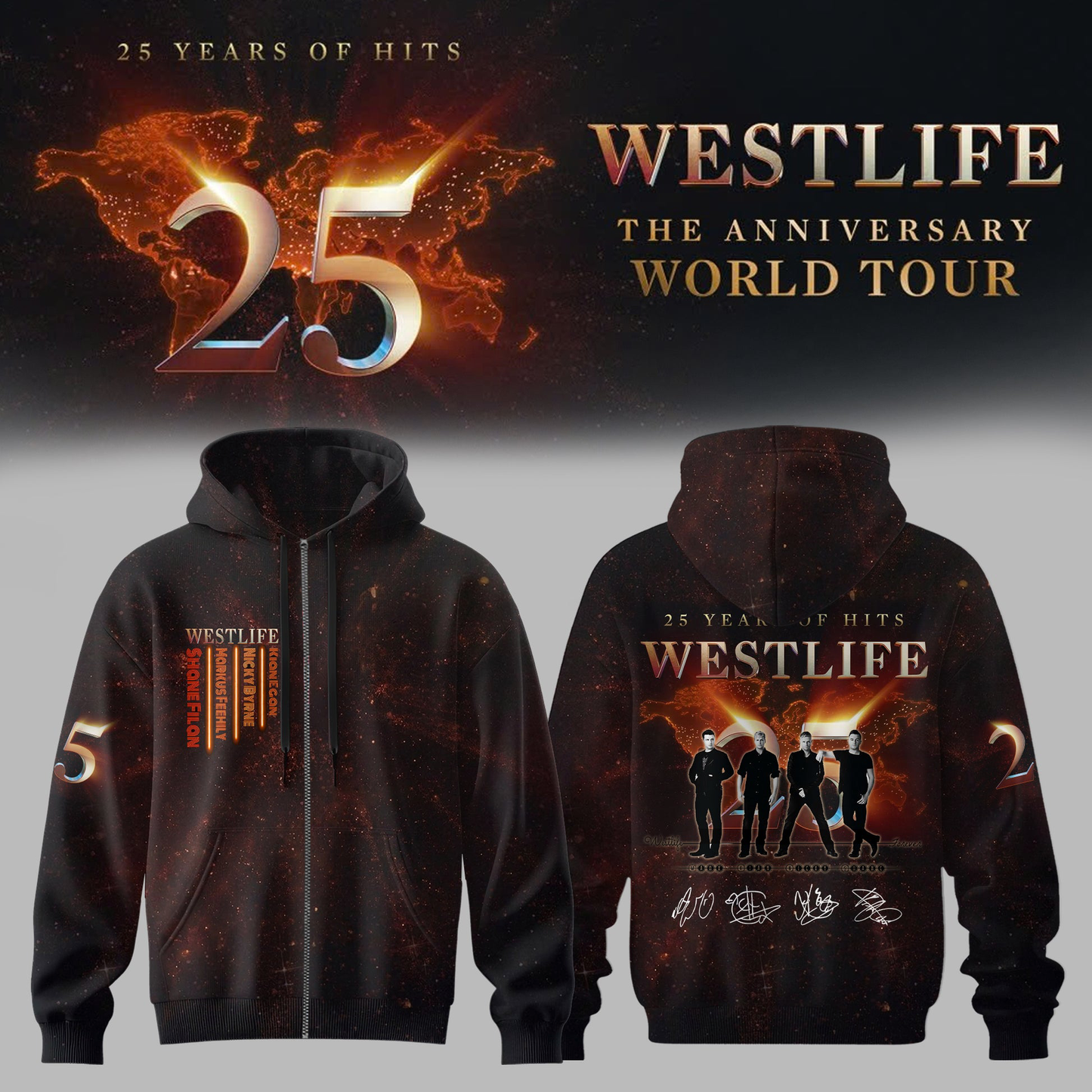 Golden Memories Limited Edition Zip Hoodie