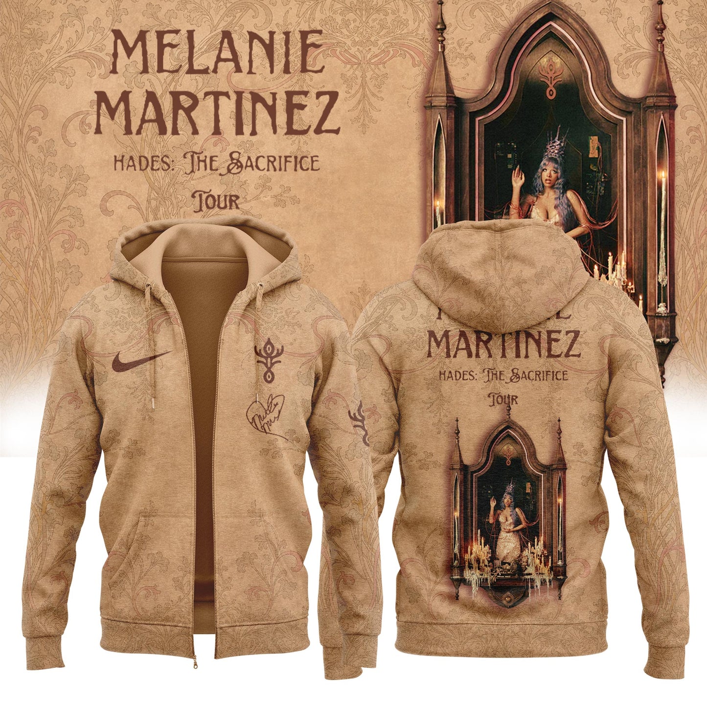 Melanie Martinez ”HADES: THE SACRIFICE TOUR 2026” Limited Edition Signature – Zip Hoodie
