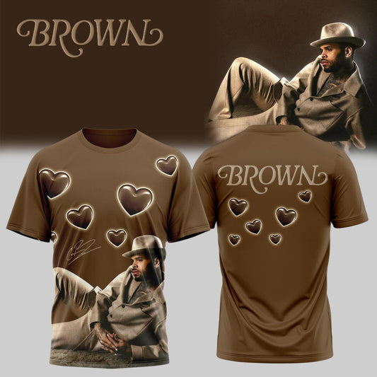 _.CHRIS BROWN’S BROWN ALBUM TShirt