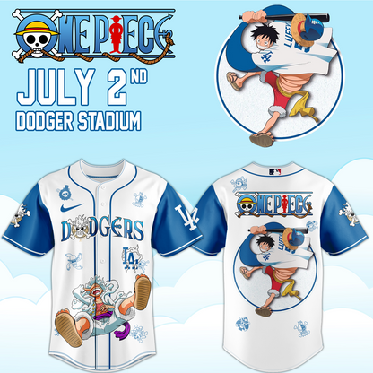 ONE PIECE Night with the Los Angeles Dogger 2026 Jersey 2