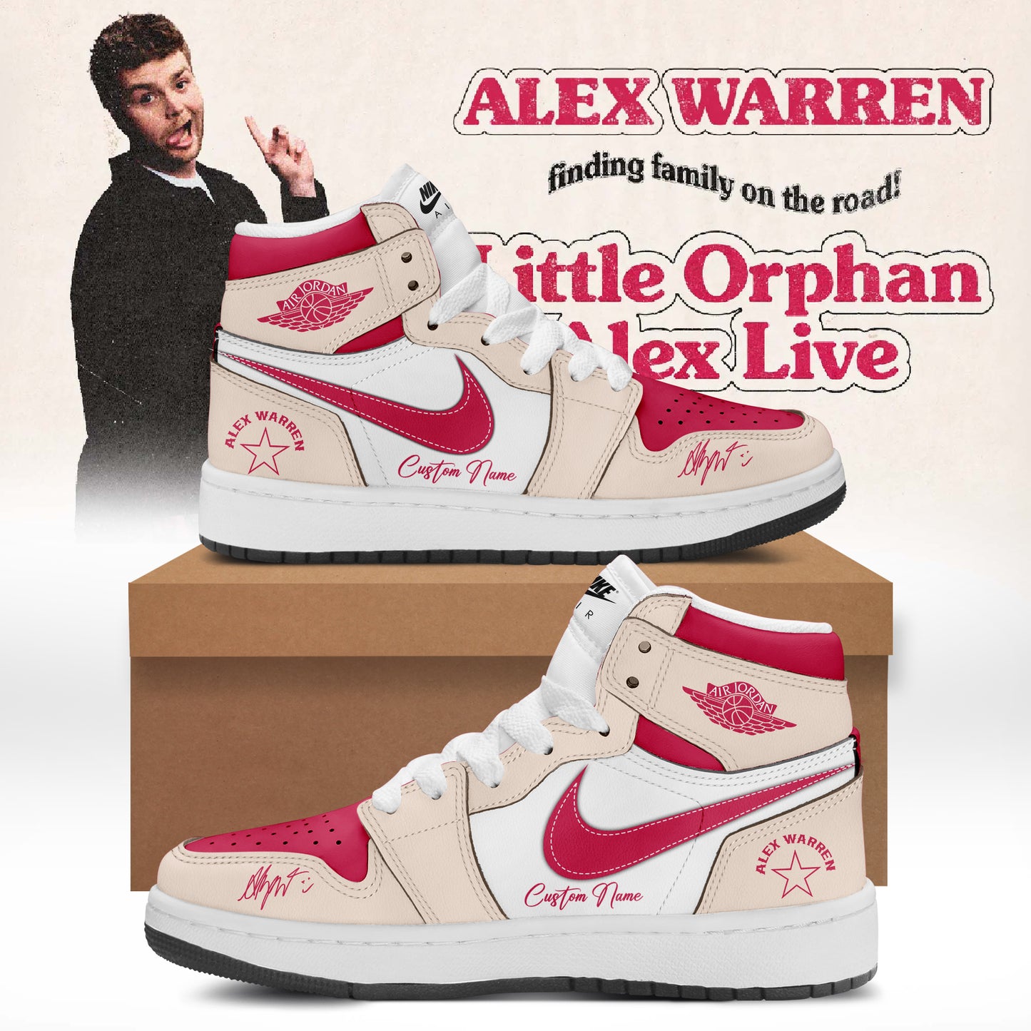 ,Alex Warren’s “Little Orphan Alex” Tour Jordan