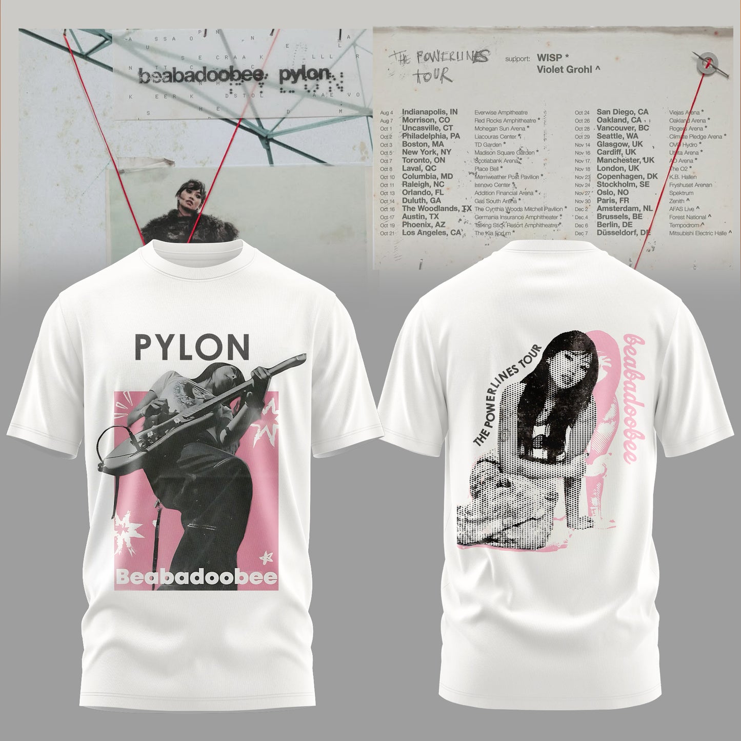 The Powerlines Tour 2026 Edition Tee
