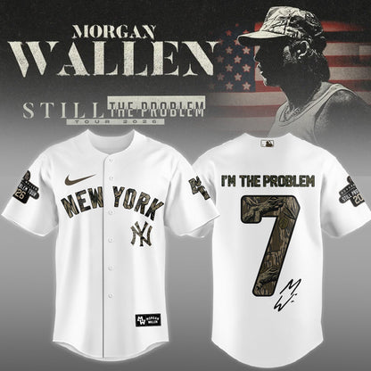 Morgan Wallen Still Problem Tour Jersey