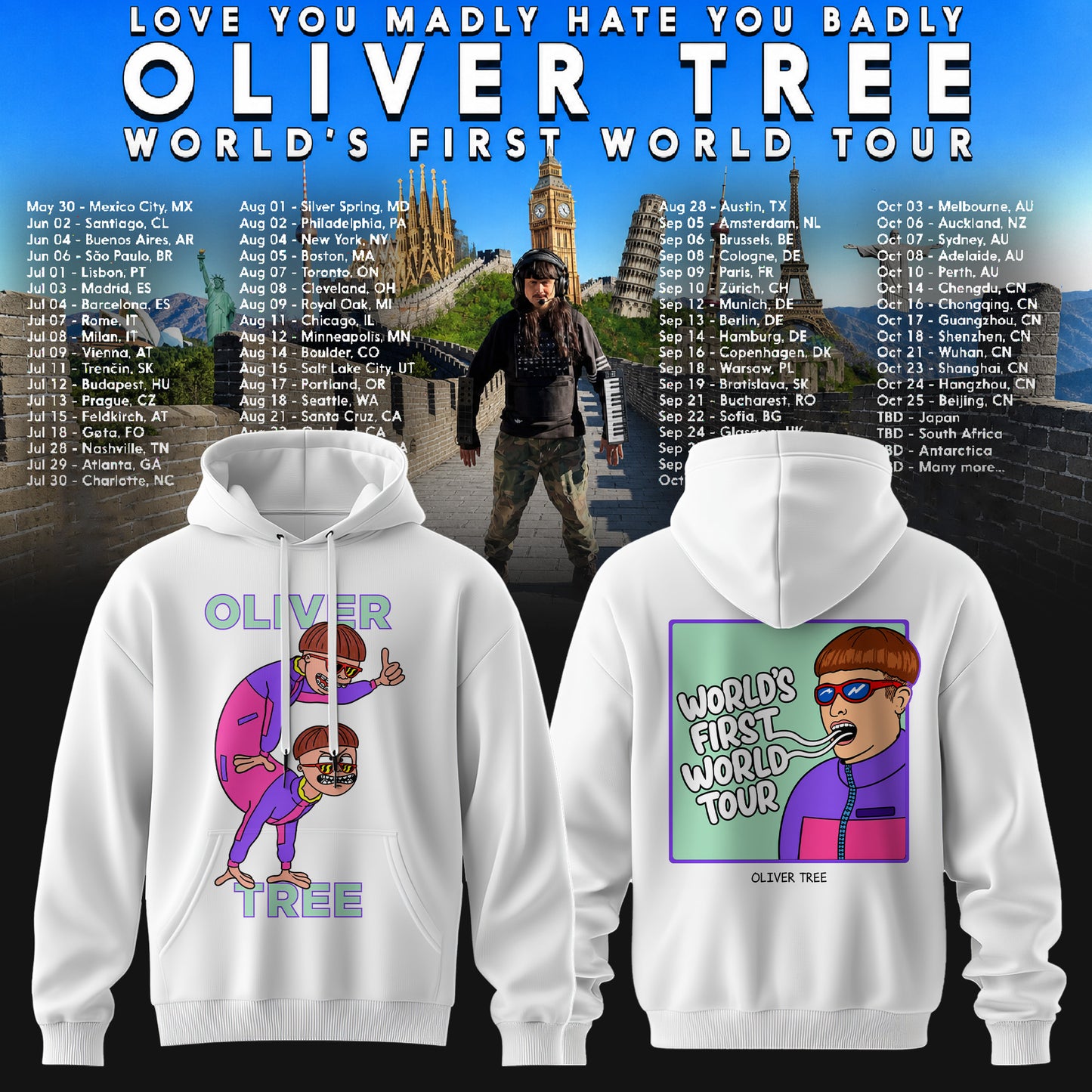 World Tour Chaos Hoodie