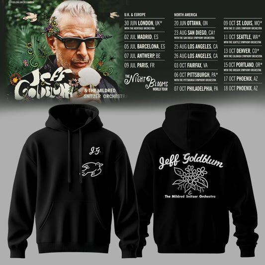 JEFF GOLDBLUM LIMITED EDITION TOUR HOODIE COLLECTION