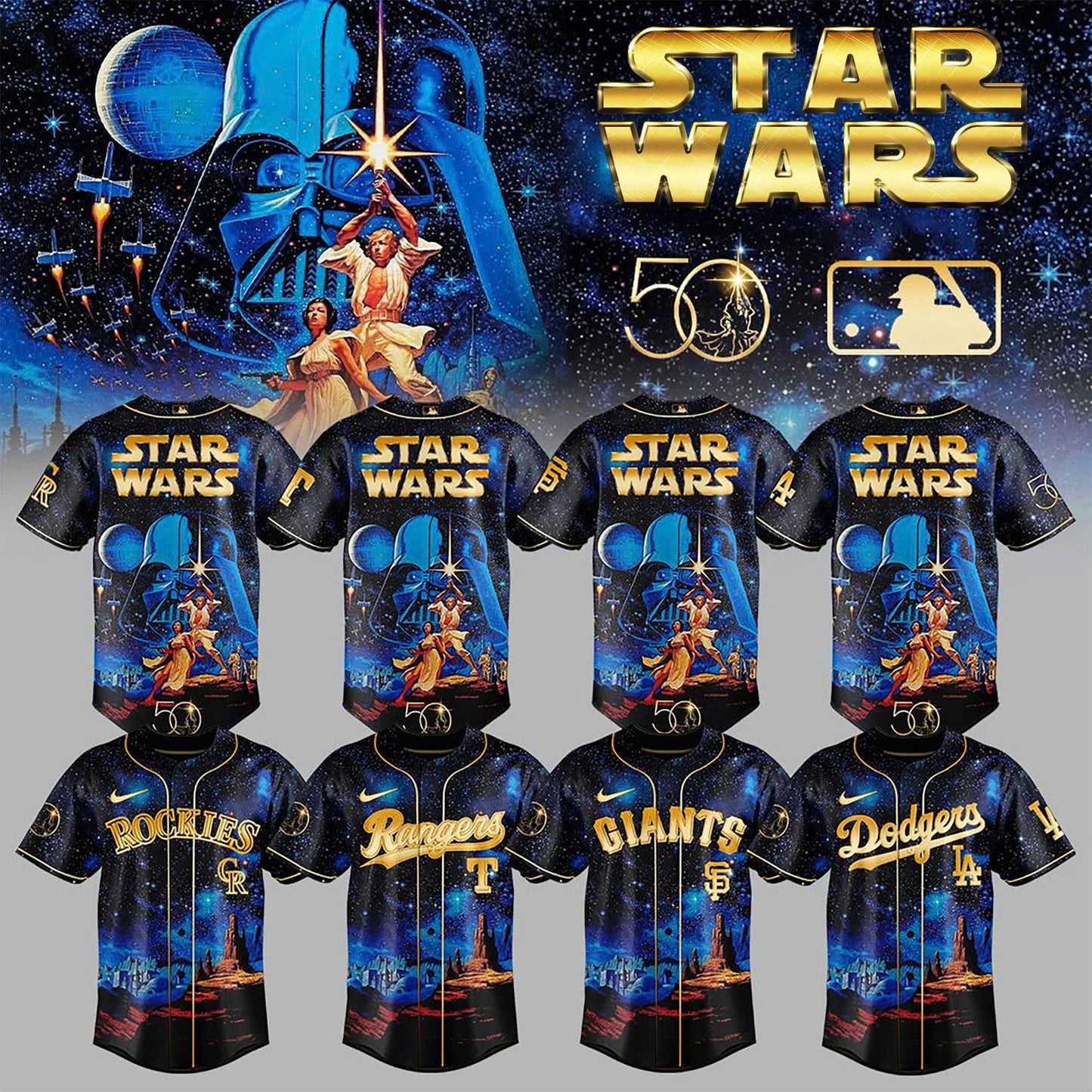 Baseball x Star Wars Special Edition Baseball Jersey