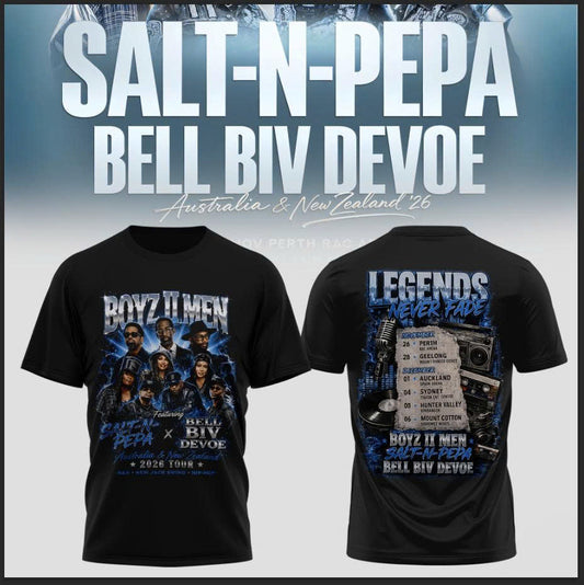 SALT-N-PEPA • BOYZ II MEN • BELL BIV DEVOE COLLECTION TEE