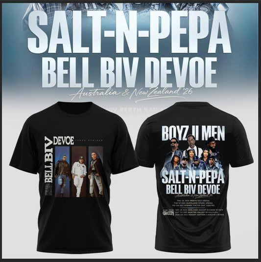 SALT-N-PEPA • BOYZ II MEN • BELL BIV DEVOE COLLECTION TEE