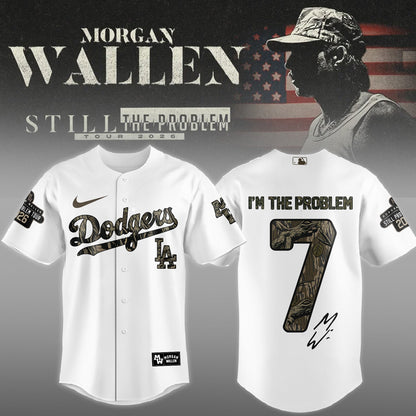 Morgan Wallen Still Problem Tour Jersey