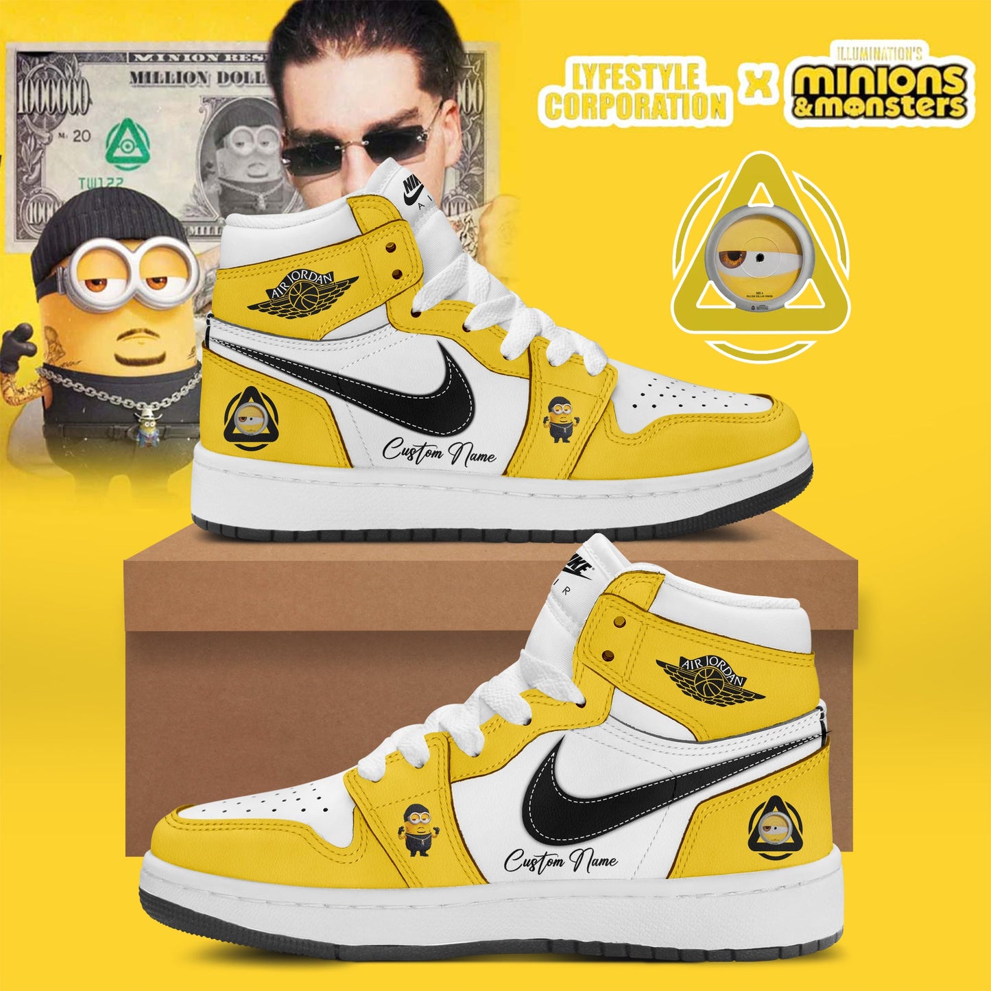 LYFESTYLE CORPORATION X MINIONS & MONSTERS Shoes 32
