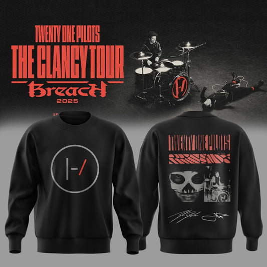 Twenty One Pilots The Clancy Tour: Breach Sweatshirt