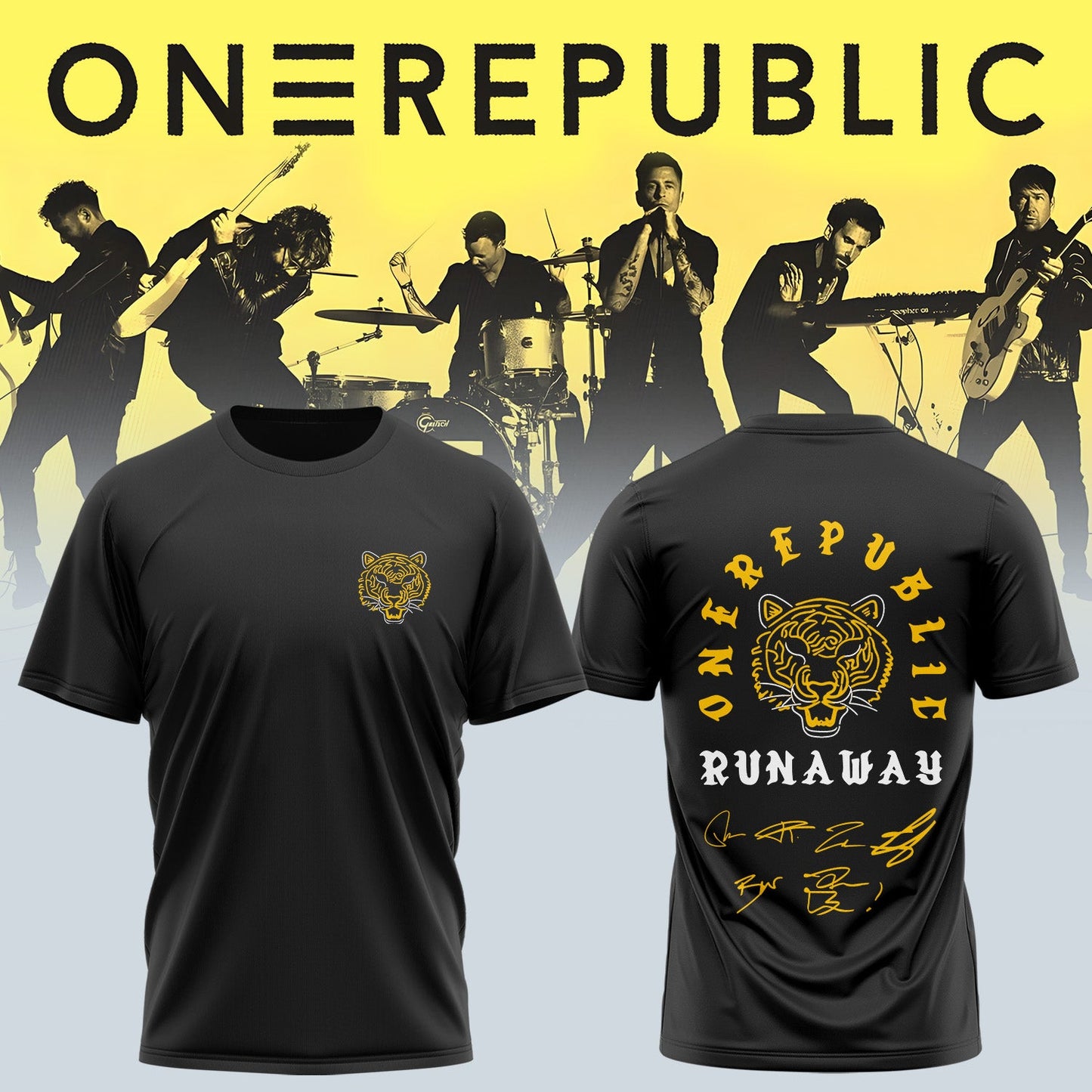 OneRepublic Official Tour TShirt