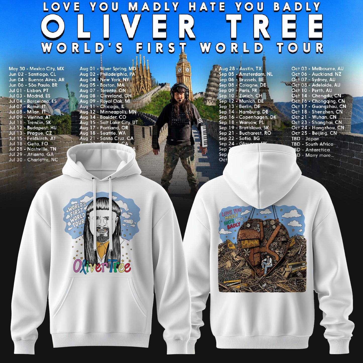 World Tour Chaos Hoodie