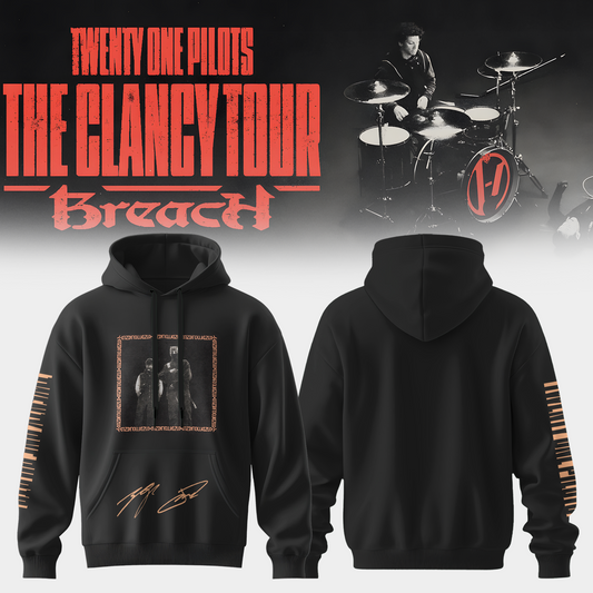 Twenty One Pilots The Clancy Tour: Breach Hoodie
