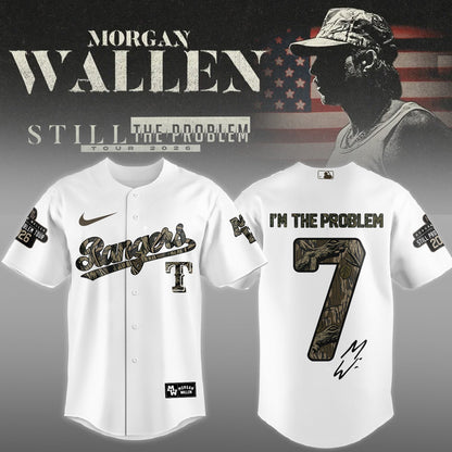 Morgan Wallen Still Problem Tour Jersey