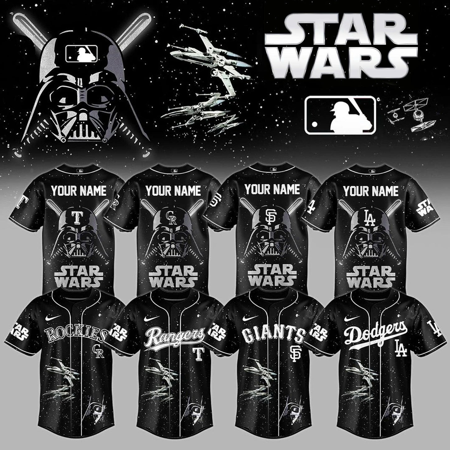 Baseball x Star Wars Special Edition Baseball Jersey
