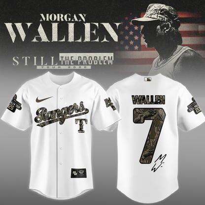 Morgan Wallen Still Problem Tour Jersey