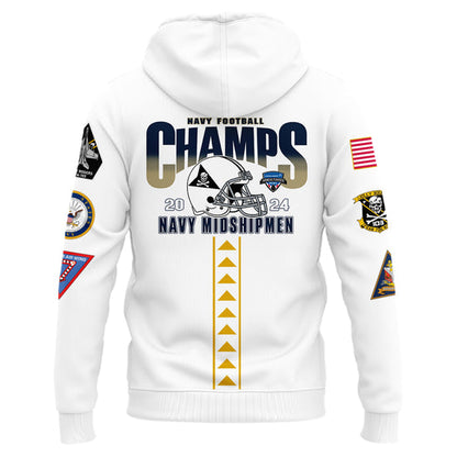 Special Armed Forces Bowl Hoodie Navy Midshipmen Hoodie