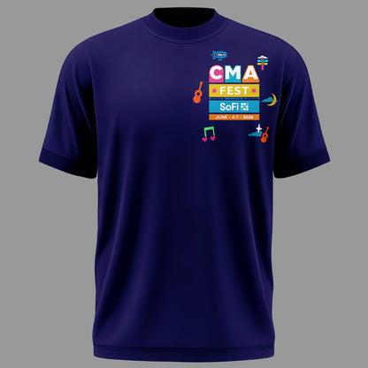 Limited Edition CMA FEST Nissan Stadium Tshirt 2026