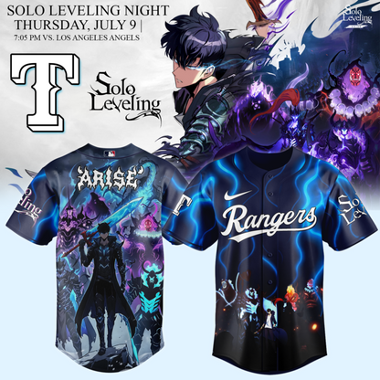 __.Texas Rangers x Solo Leveling Limited Baseball Jersey 2