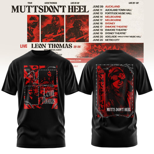 LEON THOMAS — MUTTS DON’T HEEL TOUR TEE