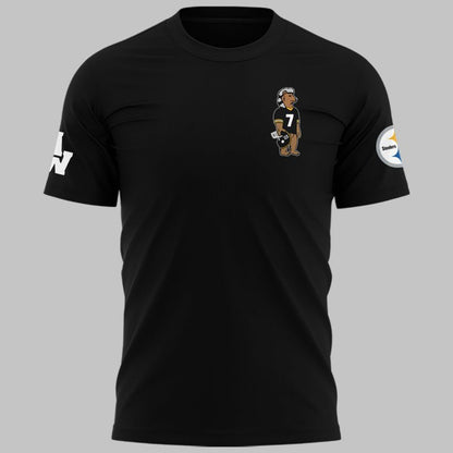 Limited Edition Morgan Wallen x Pittsburgh Steelers Black Tshirt 2026