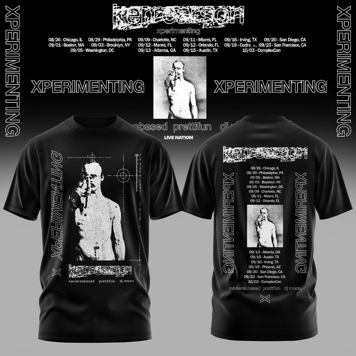 KEN CARSON – XPERIMENTING COLLECTION TEE