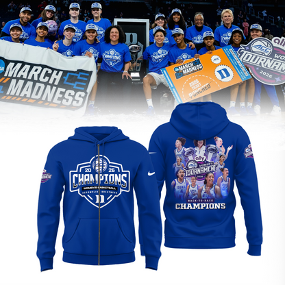 Duke Blue Devils 2026 ACC Women’s Basketball Tournament Champions Limited Edition Shirt