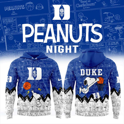 Duke Men’s Basketball 75th Anniversary of Peanuts Hoodie
