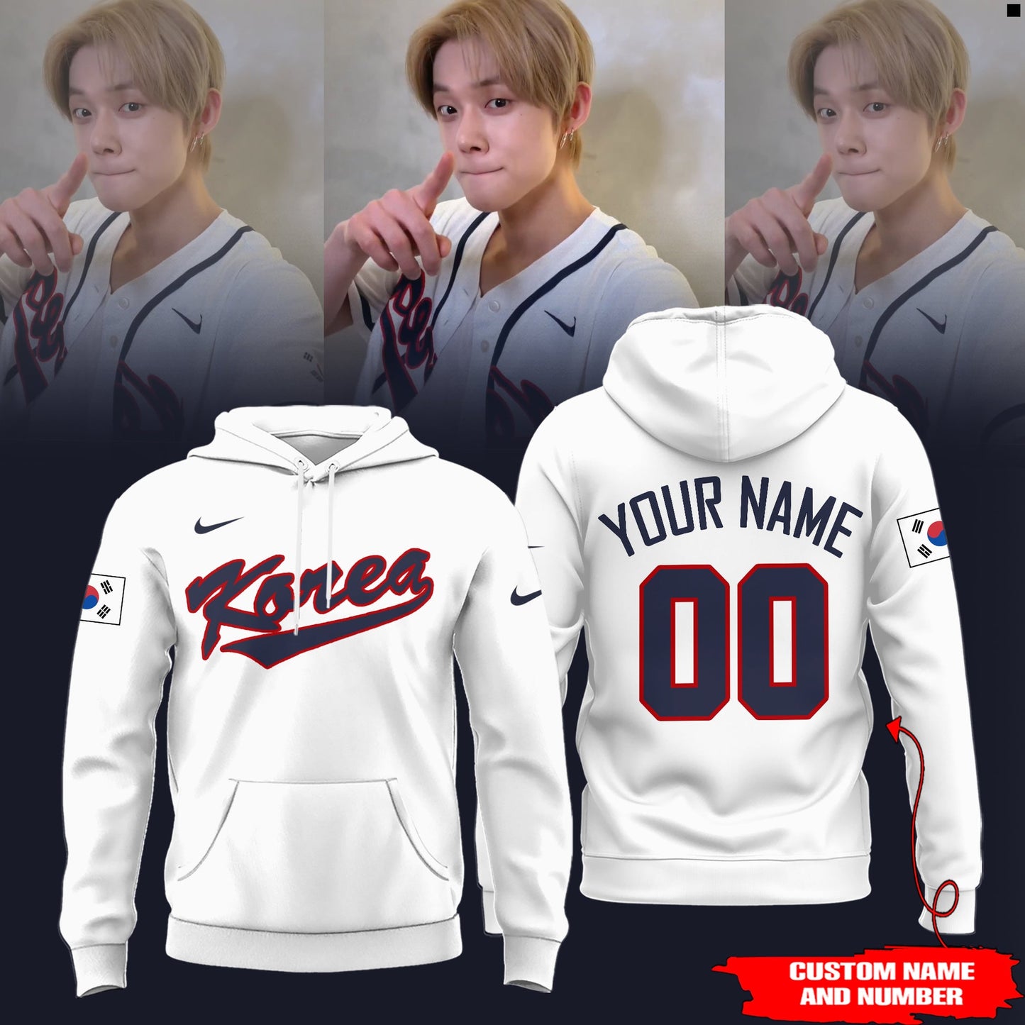 Korea Baseball 2026 World Baseball Classic Limited Edition Hoodie