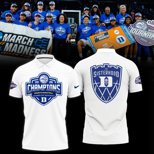 Duke Blue Devils 2026 ACC Women’s Basketball Tournament Champions Limited Edition Shirt