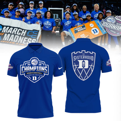 Duke Blue Devils 2026 ACC Women’s Basketball Tournament Champions Limited Edition Shirt