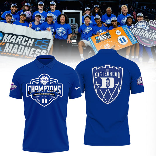 Duke Blue Devils 2026 ACC Women’s Basketball Tournament Champions Limited Edition Shirt
