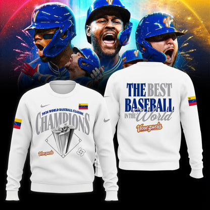 Venezuela Baseball 2026 World Baseball Classic Sweater
