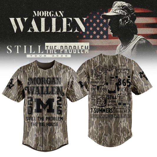 Perfect Still The Problem Tour 2026 - Michigan Football x MW Jersey