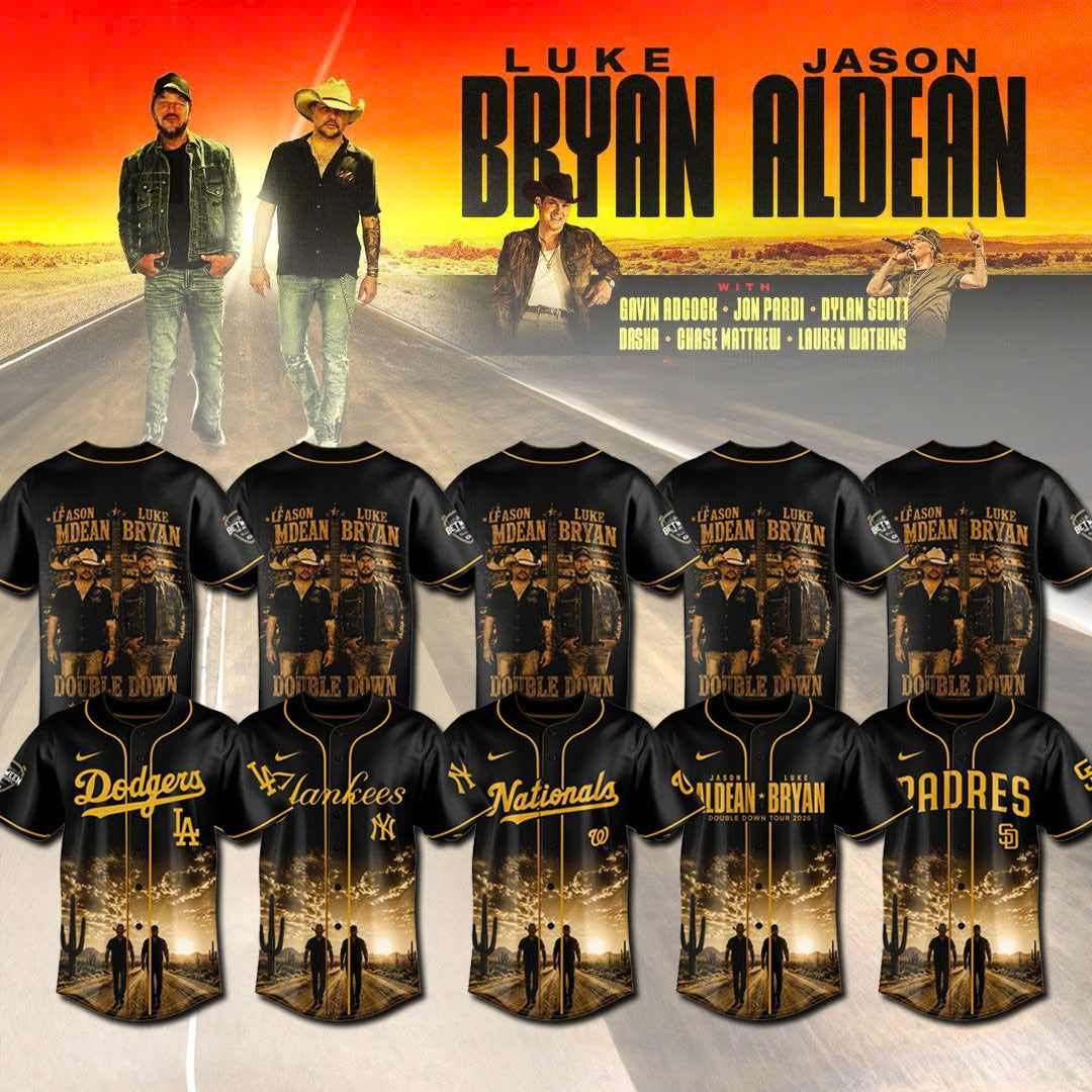 Baseball x Double Down Tour 2026 – Desert Highway Collection Jersey