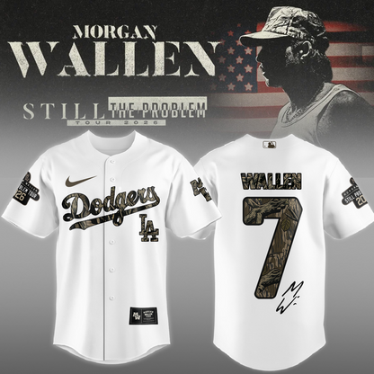 Morgan Wallen Still Problem Tour Jersey